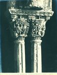 Scheda N. 1388 Monreale - Chiostro dei Benedettini. Colonne e capitelli (Ed.ne E. Melendez - Palermo)