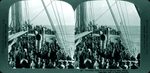 Scheda 97. Crowded deck of an immigrant ship. Sicily