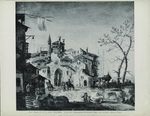 Scheda N. 19921 Palermo - Collezione Chiaramonte Bordonaro. Paese con cavalieri (Marco Ricci) (Ed.ne Alinari)
