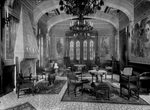 Scheda Villa Rutelli - Via Libertà - Salotto in stile decò