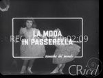 Scheda Cronache del mondo - La moda in passerella