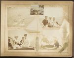 Scheda Pegli - Palermo 1903 - “Acquasanta” - Coco e comp.!! - La Canna. Isole Alicudi - Rose!