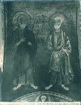 Scheda N. 1559 Palermo - Chiesa della Martorana. Due Santi (Mosaico del XII secolo) (Ed.ne E. Melendez - Palermo)