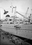 Scheda Ente Porto - Nave Tirrenia in partenza