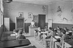 Scheda Monreale - Borgo Schirò - Un'aula della scuola