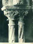 Scheda N. 1374 Monreale - Chiostro dei Benedettini. Colonne e capitelli (Ed.ne E. Melendez - Palermo)