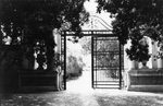 Scheda Bagheria - Villa Gravina di Comitini - Trabia - Cancello d'ingresso