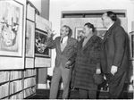 Scheda Vincenzo Palumbo ad una mostra di pittura con Zona e Vanadìa