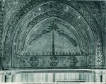 Scheda N. 33090 Palermo - Palazzo Reale. Camera di Ruggero. Pavoni, Mosaico nella parete di prospetto (Ed.ne Alinari)