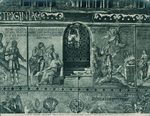 Scheda N. 33142 Palermo - Palazzo Reale. Cappella Palatina. Lamech racconta alle Mogli l'uccisione di Abele. Mosaico nella grande navata a sinistra (XII Secolo) (Ed.ne Alinari)