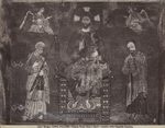 Scheda N. 15444 Palermo - Palazzo Reale. Gesù e Santi; Mosaico nella Cappella Palatina (Ed.ni Brogi)