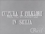 Scheda Documentari - Cultura e folklore in Sicilia