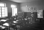 Scheda Ente di Colonizzazione  - Catania Borgo Lupo 28/APR/1941 - Aula scuola