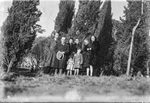 Scheda Gruppo a Roma - Bronzetti Marcello, Ina e nonno Benedetto Bronzetti
