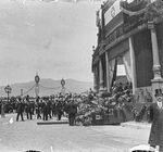 Scheda Inaugurazione monumento della Libertà - S. M. V. E. III - Riproduzione