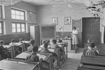 Scheda Monreale - Borgo Schirò - Un'aula della scuola