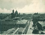 Scheda N. 10843 Palermo - Panorama colla Cattedrale preso dalla Porta Nuova (Edizioni Brogi)
