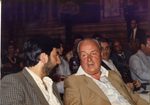 Scheda Giorgio Bassani con Sergio Palumbo al Premio Montale