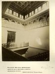 Scheda Palazzo Sen. B.ne Bordonaro - Soffitto dello scalone in legno e decorazione stucchi - Progetto Prof. Gr. Uff. Ernesto Basile