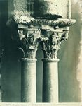 Scheda N. 1377 Monreale - Chiostro dei Benedettini. Colonne e capitelli (Ed.ne E. Melendez - Palermo)