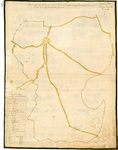 Scheda Grammichele. Schizzo lineare del Tenimento. Pianta approssimativa del Tenimento, e Comune di Gran Michele fatta in esecuzione del catasto fondiario del 1845 da me sottoscritto Architetto Agrimensore