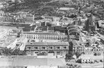 Scheda Cantieri navali di Palermo - Vista aerea - Padiglione precostruzioni