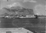 Scheda Cantieri navali - Panorama visto dal molo Santa Lucia - Monte pellegrino
