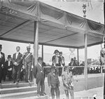Scheda Inaugurazione monumento della Libertà - S. M. V. E. III - Riproduzione