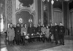Scheda P.N.F. - Gruppo gerarchi - Prefetto Marziale