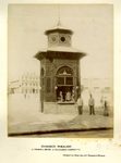 Scheda Chiosco Ribaudo in ferro e base in calcareo compatto - Progetto Prof. Gr. Uff. Ernesto Basile