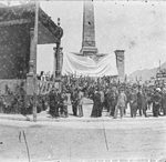 Scheda Inaugurazione monumento della Libertà - S. M. V. E. III - Riproduzione