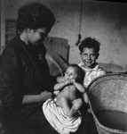 Scheda Ritratto - Bronzetti Ina Lucia di 3 mesi - Marcello di anni 3 e 11 mesi