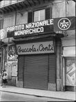 Scheda Buccola e Conti - Sede Partito Nazionale Monarchico - Piazza Massimo