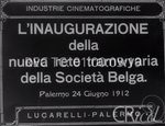 Scheda Inaugurazione della linea tramviaria Palermo-Mondello
