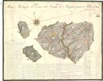 Scheda Schizzo della Pianta Modografica del territorio della Comune di Mazzarino formata in Febraro del 1843
